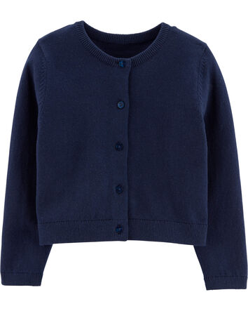 9 Months Carters Baby Girls Navy Pullover